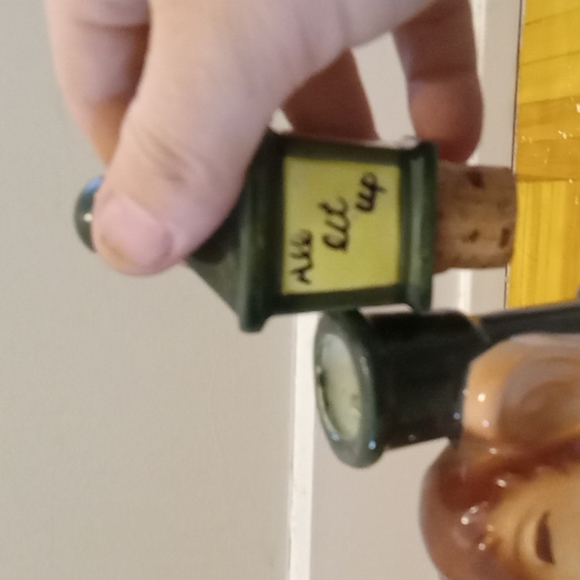 VINTAGE JIM BEAM DRUNK MONKEY MUSIC BOX DECANTER  "ALL LIT UP" 1960'S. - Picture 3 of 4